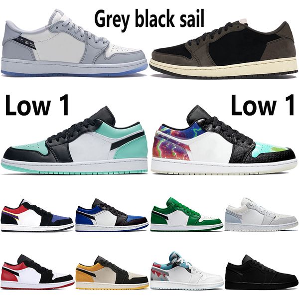 men women low 1 1s basketball shoes grey black sail og sp travis scotts unc triple black white jumpman outdoor sneakers
men women low 1 1s basketball shoes grey black sail og sp travis scotts unc triple black white jumpman outdoor sneakers