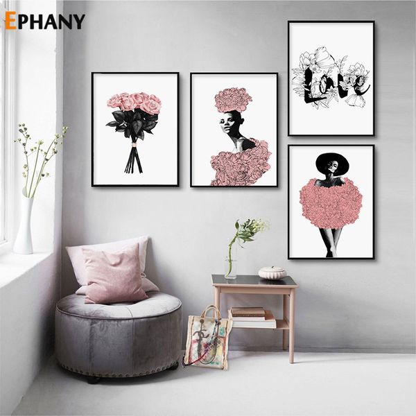 pink rose flower dress fashion show poster print canvas art love quote painting wall picture modern girl room home decoration
pink rose flower dress fashion show poster print canvas art love quote painting wall picture modern girl room home decoration