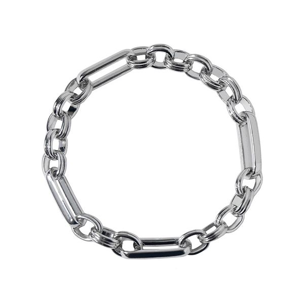 european and american joker exaggerated stylish thick chain bracelet full metal interlocking modeling ins cool style bracelet gold bracelet, Black
european and american joker exaggerated stylish thick chain bracelet full metal interlocking modeling ins cool style bracelet gold bracelet, Black