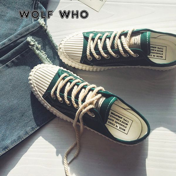 wolf who canvas casual shoes male sneakers lace up student shoes chaussure homme men spring walking flats x-087, Black
wolf who canvas casual shoes male sneakers lace up student shoes chaussure homme men spring walking flats x-087, Black