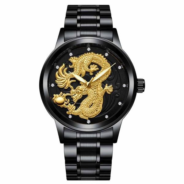 women quartz watches luxury gold phoenix male dragon men steel watch stainless steel strap waterroof luminous watch relogio, Slivery;brown
women quartz watches luxury gold phoenix male dragon men steel watch stainless steel strap waterroof luminous watch relogio, Slivery;brown