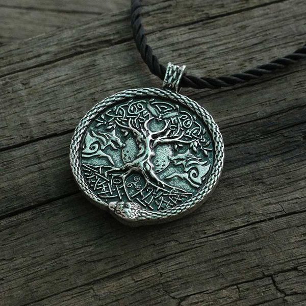 lanseis 1pcs viking necklace men pendant wolf and snake talisman norse world tree jewelry moon with pentagram pendant, Silver
lanseis 1pcs viking necklace men pendant wolf and snake talisman norse world tree jewelry moon with pentagram pendant, Silver