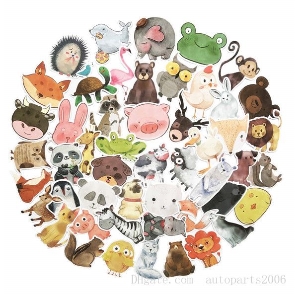 50pcs cute animal cat dog watercolor stickers pack non-random car bike luggage sticker lapskateboard motor water bottle decal
50pcs cute animal cat dog watercolor stickers pack non-random car bike luggage sticker lapskateboard motor water bottle decal