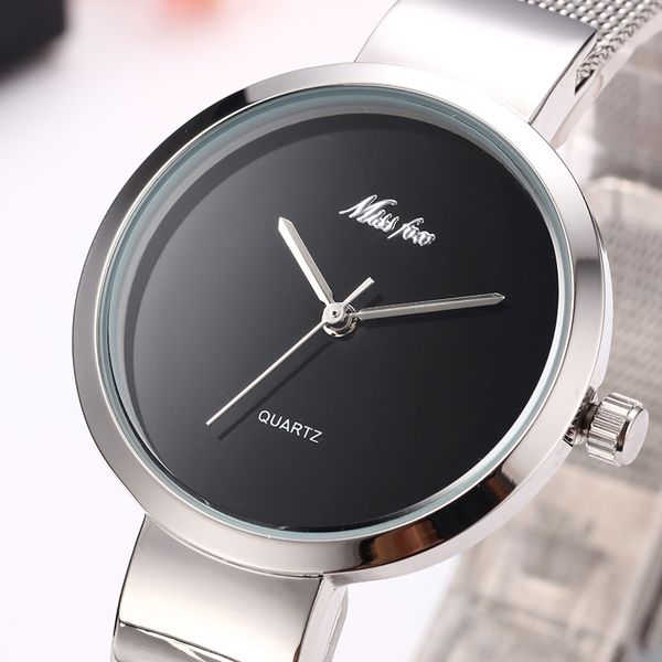 missfox women dress watches silver color steel mesh ladies black dial watch waterproof xfcs casual quartz watch for female girl, Slivery;brown
missfox women dress watches silver color steel mesh ladies black dial watch waterproof xfcs casual quartz watch for female girl, Slivery;brown