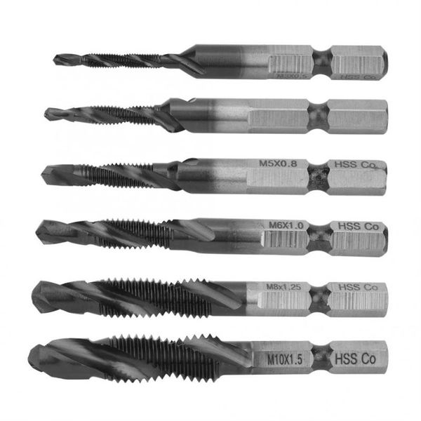 multifunctional compound tap screwdriver drilling and tapping integrated dril bit set hex shank spiral tap
multifunctional compound tap screwdriver drilling and tapping integrated dril bit set hex shank spiral tap