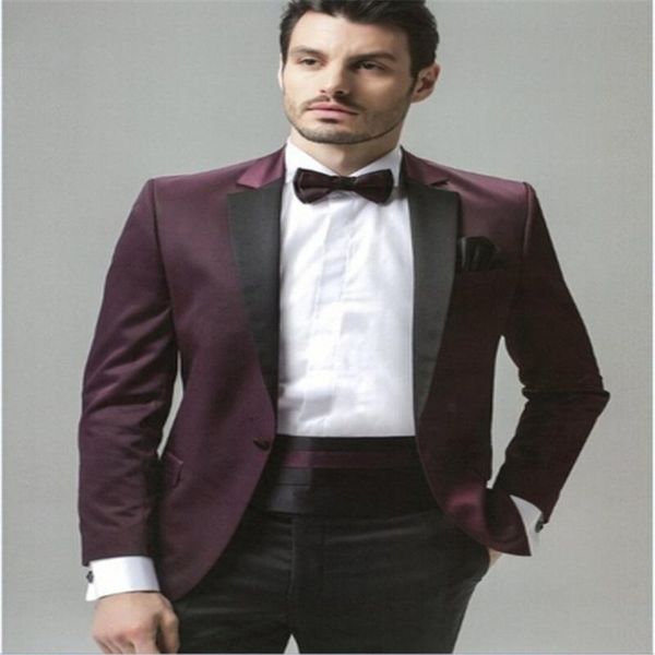 men's suits & blazers style customized made groom tuxedos groomsmen burgundy men wedding 2pcs jacket+pants party prom occasion, White;black
men's suits & blazers style customized made groom tuxedos groomsmen burgundy men wedding 2pcs jacket+pants party prom occasion, White;black