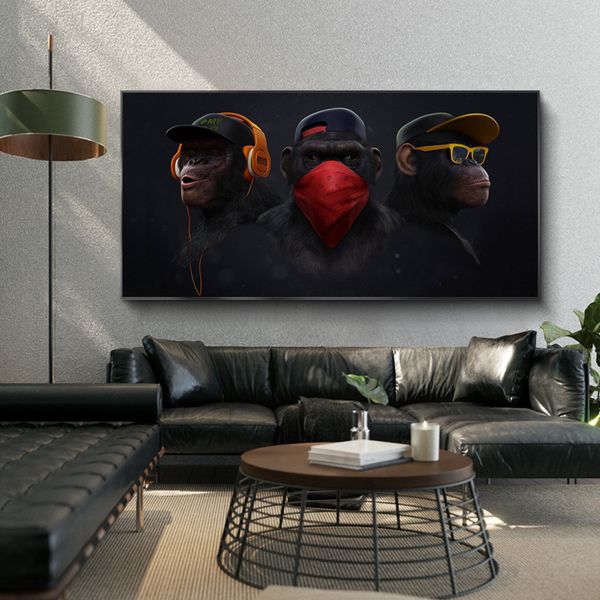 masked music monkey wall paintings print on canvas art posters and prints animals wall art pictures home wall decoration cuadros
masked music monkey wall paintings print on canvas art posters and prints animals wall art pictures home wall decoration cuadros