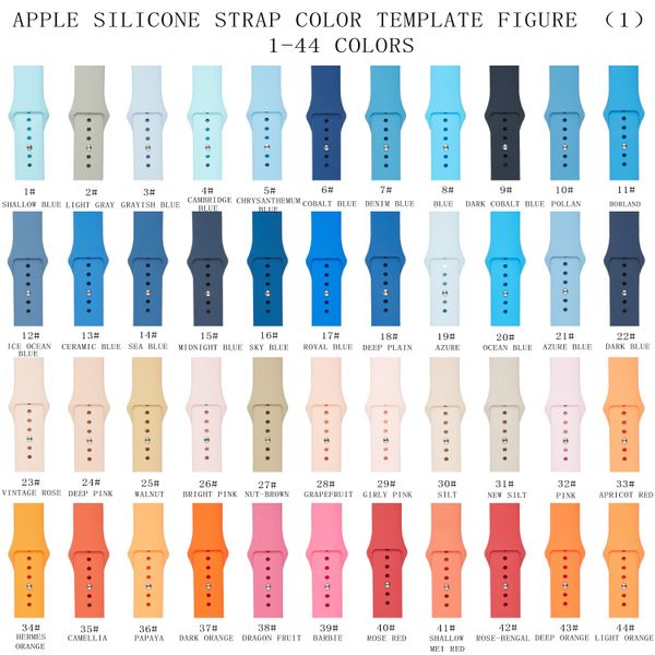applicable to apple watch strap 42mm 38mm solid color silicone strap universal sports wristband, suitable for iwatch5 4 3 2 1, Black;brown
applicable to apple watch strap 42mm 38mm solid color silicone strap universal sports wristband, suitable for iwatch5 4 3 2 1, Black;brown