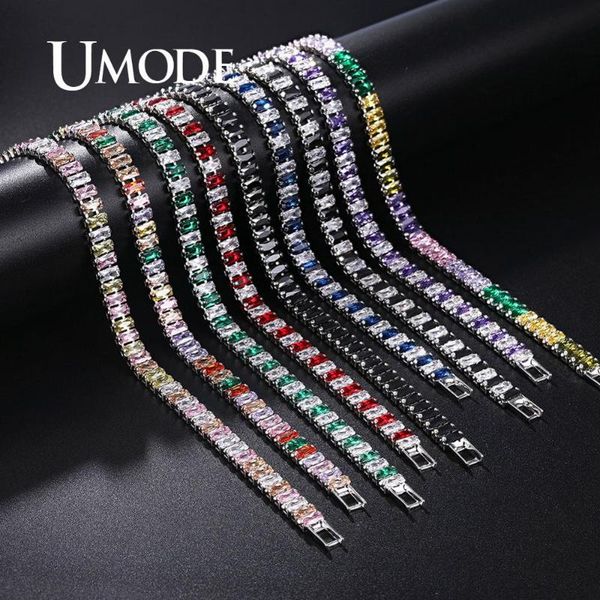 umode 2020 new rainbow crystal tennis bracelets for women bracelet set colorful zirconia femme bridal wedding jewelry ub0181ax, Golden;silver
umode 2020 new rainbow crystal tennis bracelets for women bracelet set colorful zirconia femme bridal wedding jewelry ub0181ax, Golden;silver