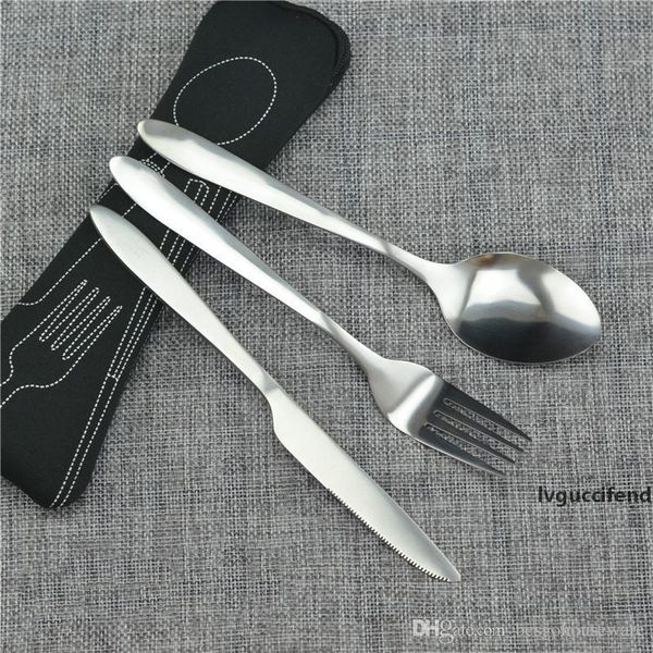 travel dinnerware with bag stainless steel western steak cutlery knife spoon fork set portable print handle tableware set bh1526 tqq
travel dinnerware with bag stainless steel western steak cutlery knife spoon fork set portable print handle tableware set bh1526 tqq