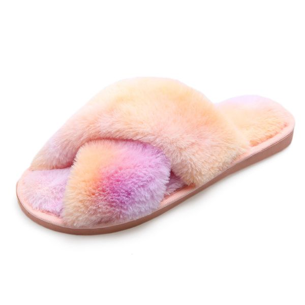 womens fuzzy slippers sandals plush open toe faux fur fluffy house flats slippers cross band soft warm comfy cozy bedroom slide, Black
womens fuzzy slippers sandals plush open toe faux fur fluffy house flats slippers cross band soft warm comfy cozy bedroom slide, Black