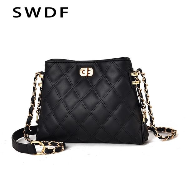 swdf 2020 pu new leather ladies messenger bag plaid ladies messenger bag chain rhombic small flip shopping bag bags for women
swdf 2020 pu new leather ladies messenger bag plaid ladies messenger bag chain rhombic small flip shopping bag bags for women