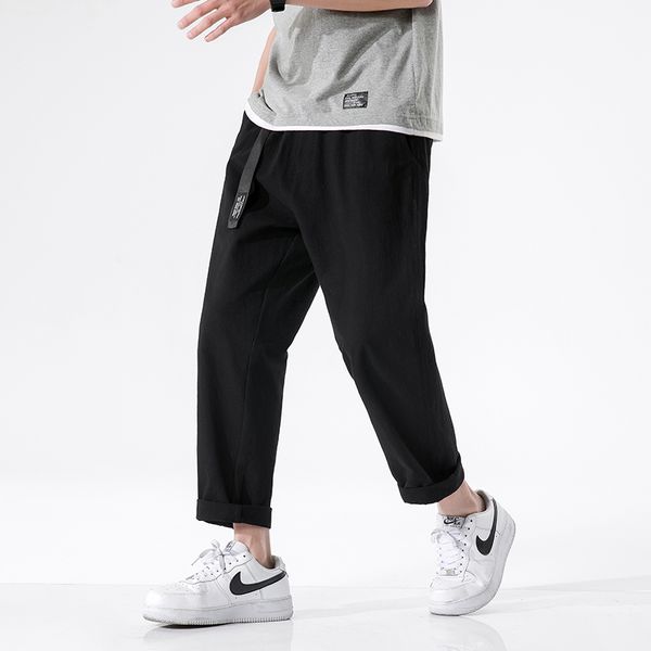 pants, men's korean trend, summer thin loose straight pants, all kinds of sports and leisure men's draping pants, Black
pants, men's korean trend, summer thin loose straight pants, all kinds of sports and leisure men's draping pants, Black