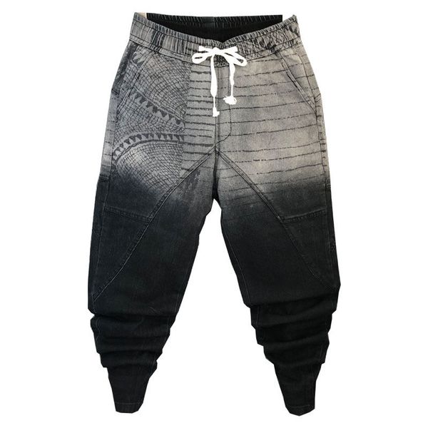 men's jeans idopy fashion mens harem gradual color comfy drop crotch vintage elastic printed cuffed trousers joggers for male, Blue
men's jeans idopy fashion mens harem gradual color comfy drop crotch vintage elastic printed cuffed trousers joggers for male, Blue