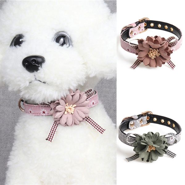 pu neck strap fashion fabric flower dog collar pet neck ring belt adjustable pet supply bow tie
pu neck strap fashion fabric flower dog collar pet neck ring belt adjustable pet supply bow tie