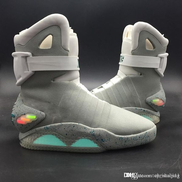 air mag back future high marty mcfly colorful led shoes basketball shoemen luxury grey black red limited edition sneakers boots with box
air mag back future high marty mcfly colorful led shoes basketball shoemen luxury grey black red limited edition sneakers boots with box