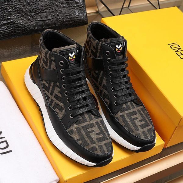 new arrival luxury men 's shoes outdoor walking comfortable sports fashion footwears lace -up high casual men shoes sale scarpe da, Black
new arrival luxury men 's shoes outdoor walking comfortable sports fashion footwears lace -up high casual men shoes sale scarpe da, Black