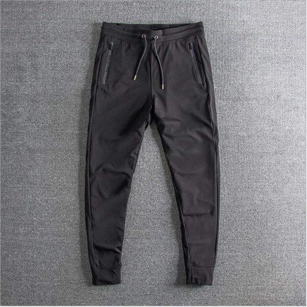 2020 new comfortable elastic slim pants for summer foreign trade former single men's leisure pants, Black
2020 new comfortable elastic slim pants for summer foreign trade former single men's leisure pants, Black