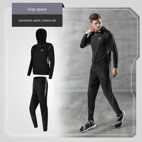 2019 suit men's casual loose trousers pants coat sports pants hooded running sports coat outdoor morning running two-piece set, White;black
2019 suit men's casual loose trousers pants coat sports pants hooded running sports coat outdoor morning running two-piece set, White;black