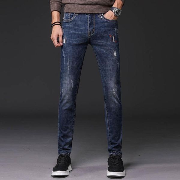 new arrivals men's denim pants biker ripped skinny trousers denim jeans, Blue
new arrivals men's denim pants biker ripped skinny trousers denim jeans, Blue