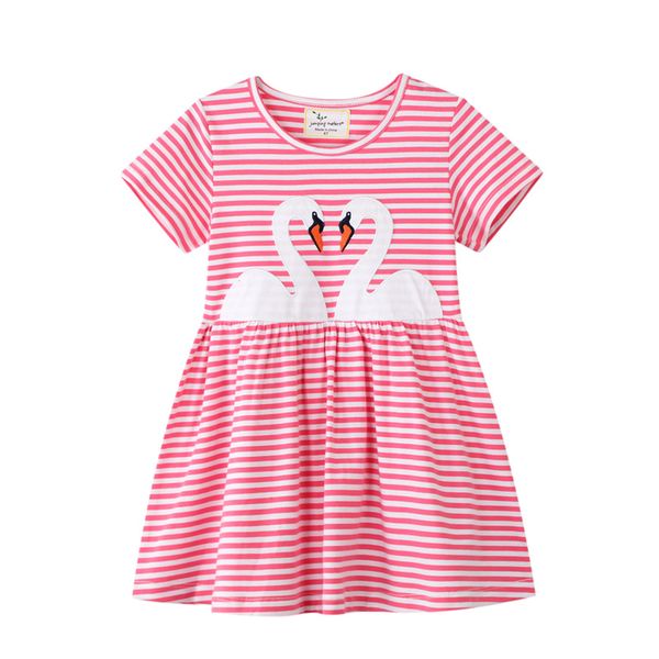 summer girl dress cartoon swan kids dress cotton children casual fashion girls clothing, Red;yellow
summer girl dress cartoon swan kids dress cotton children casual fashion girls clothing, Red;yellow