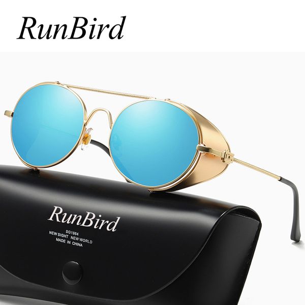 runbird metal frame round sunglasses for men designer vintage steampunk sun glasses retro women goggle uv400 5378, White;black
runbird metal frame round sunglasses for men designer vintage steampunk sun glasses retro women goggle uv400 5378, White;black