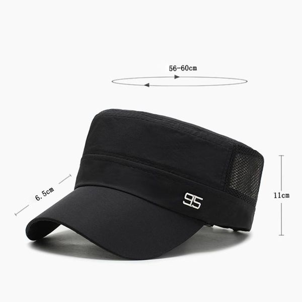 mesh cap hat menwomen quick-drying flat hat thin material summer outdoor sunscreen sun painter, Black
mesh cap hat menwomen quick-drying flat hat thin material summer outdoor sunscreen sun painter, Black