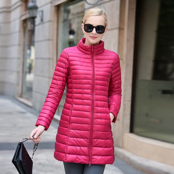 women's down & parkas women ultra light duck coat long padded jacket slim winter warm stand collar overcoat plus size, Black
women's down & parkas women ultra light duck coat long padded jacket slim winter warm stand collar overcoat plus size, Black