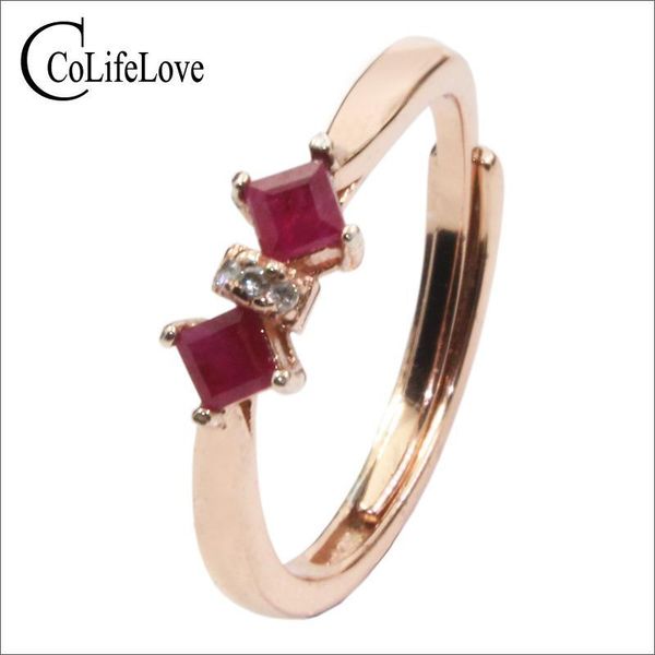 colife jewelry 100% natural ruby ring for office woman 3mm princess cut ruby ring 925 silver ruby jewelry gift for girl
colife jewelry 100% natural ruby ring for office woman 3mm princess cut ruby ring 925 silver ruby jewelry gift for girl