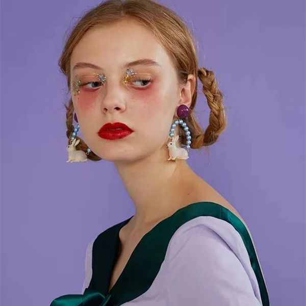 cute animal earrings for girls acrylic dangle earrings special design fashion beads circle ear drop party dating dropship, Silver
cute animal earrings for girls acrylic dangle earrings special design fashion beads circle ear drop party dating dropship, Silver