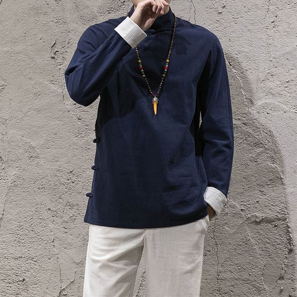 ethnic clothing mens tradictional chinese cotton linen casual mandarin collar shirts hanfu tai chi master costume, Red
ethnic clothing mens tradictional chinese cotton linen casual mandarin collar shirts hanfu tai chi master costume, Red