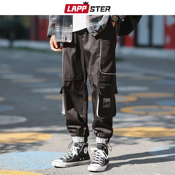 lappster men pockets casual cargo pants 2020 overalls mens japanese streetwear black sweatpants joggers hip hop tactical pants
lappster men pockets casual cargo pants 2020 overalls mens japanese streetwear black sweatpants joggers hip hop tactical pants