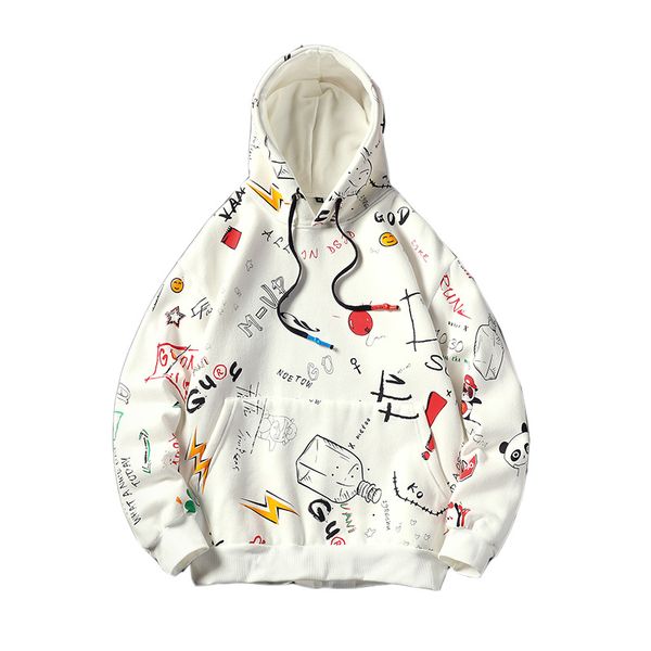 men's hoodies & sweatshirts mens fashion graffiti print sweatshirt harajuku hooded clothing male arrival m-5xl, Black
men's hoodies & sweatshirts mens fashion graffiti print sweatshirt harajuku hooded clothing male arrival m-5xl, Black