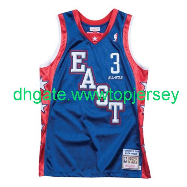 allen iverson mitchell & ness 2004 all-star jersey throwbacks vest stitched basketball jerseys, Gray
allen iverson mitchell & ness 2004 all-star jersey throwbacks vest stitched basketball jerseys, Gray