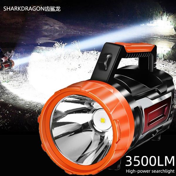 portable lanterns ultra bright spotlight led searchlight usb rechargeable battery electricity can be generated by hand
portable lanterns ultra bright spotlight led searchlight usb rechargeable battery electricity can be generated by hand