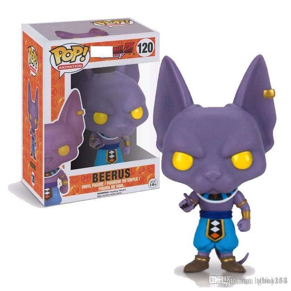 cute lxh funko pop anime dragon ball z beerus vinyl action figure with box #120 toy gift good quality
cute lxh funko pop anime dragon ball z beerus vinyl action figure with box #120 toy gift good quality