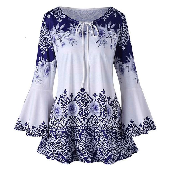 womens blouses plus size 5xl autumn boho causal printed long flare sleeve keyhole blouses blusas mujer moda 2020, White
womens blouses plus size 5xl autumn boho causal printed long flare sleeve keyhole blouses blusas mujer moda 2020, White