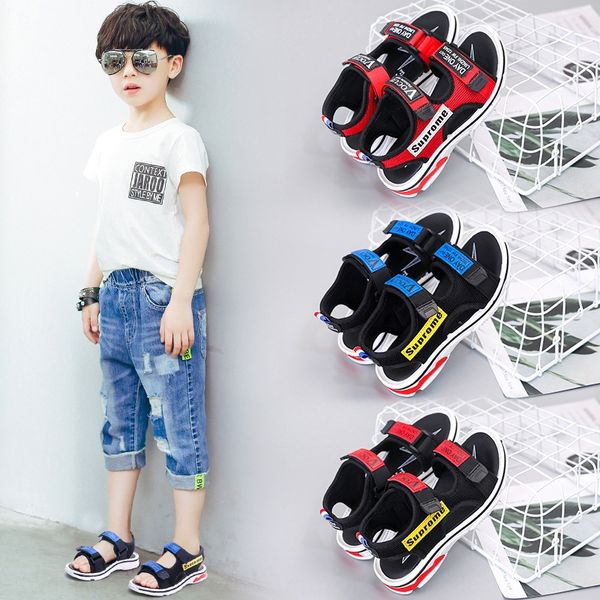 sand children's shoes children's shoes als for boys and girls 2020 new leisure soft bottom beach sports sandals, Black;red
sand children's shoes children's shoes als for boys and girls 2020 new leisure soft bottom beach sports sandals, Black;red
