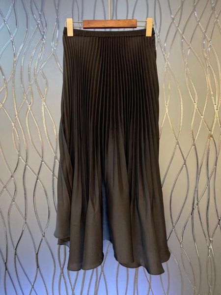 xz700235 summer 2020 new style simple solid color folds asymmetric swing elastic waist mid-length skirt women, Black
xz700235 summer 2020 new style simple solid color folds asymmetric swing elastic waist mid-length skirt women, Black