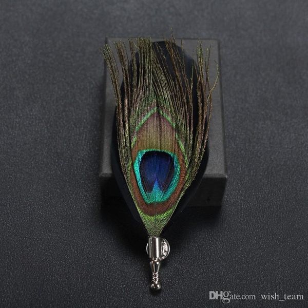new wedding show feather brooches pins collar pin men suits accessories shirts corsage handmade brooches, Gray
new wedding show feather brooches pins collar pin men suits accessories shirts corsage handmade brooches, Gray