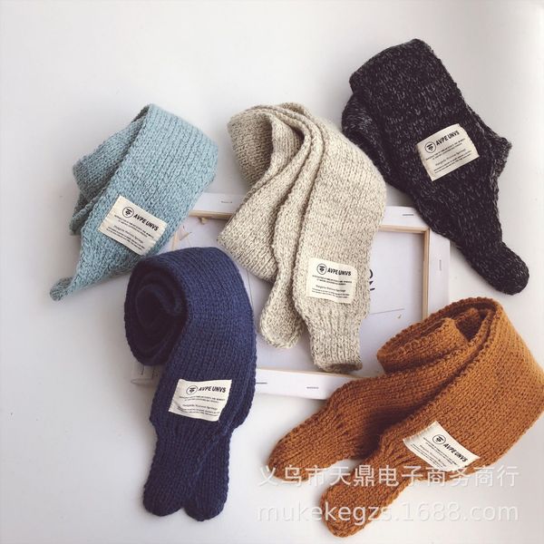 personalized macaron color large label warm children's knitted autumn and winter warm baby wool scarf scarf scarf, Red;brown
personalized macaron color large label warm children's knitted autumn and winter warm baby wool scarf scarf scarf, Red;brown