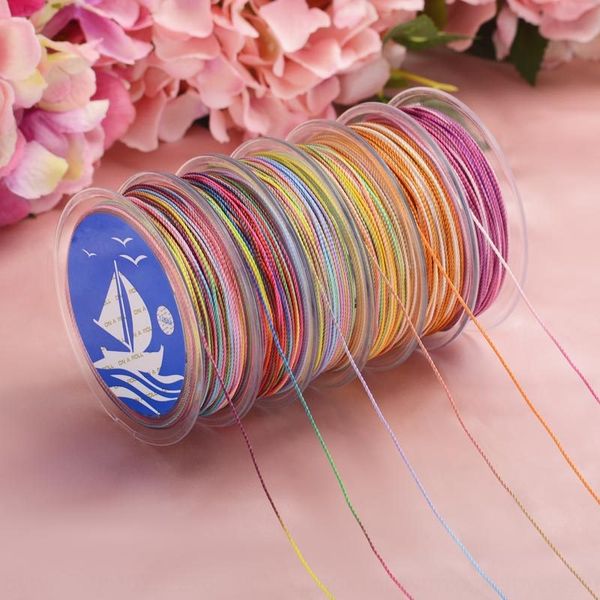 * gradient 18-strand nylon yarn 0.8mm hand rope necklace wire chinese knot necklace chinese knot material, Silver
* gradient 18-strand nylon yarn 0.8mm hand rope necklace wire chinese knot necklace chinese knot material, Silver