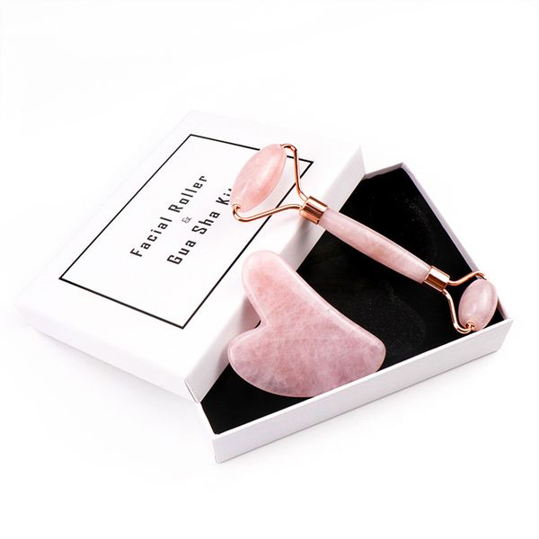 portable face lift massager crystal roller set facial massage jade roller natural rose quartz stone beauty roller tool gift
portable face lift massager crystal roller set facial massage jade roller natural rose quartz stone beauty roller tool gift