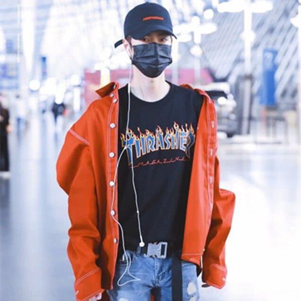 wang yibo the same red baseball cap sun sun small letter embroidery baseball hat korean fashion versatile cap sunshade hat, Blue;gray
wang yibo the same red baseball cap sun sun small letter embroidery baseball hat korean fashion versatile cap sunshade hat, Blue;gray