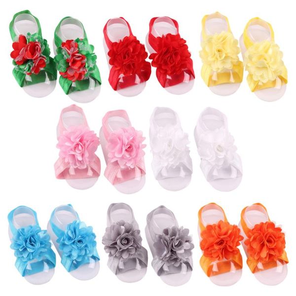 8pcs colorful foot bands beautiful baby infant girls flower foot ties barefoot sandals shoes p props (random color, Black;red
8pcs colorful foot bands beautiful baby infant girls flower foot ties barefoot sandals shoes p props (random color, Black;red
