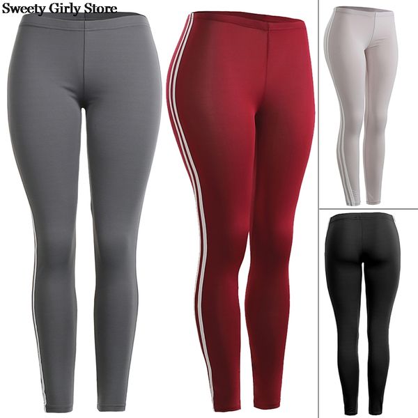 women's leggings women fashion fitness workout pants striped patchwork gym push up sport trousers tummy control casual, Black
women's leggings women fashion fitness workout pants striped patchwork gym push up sport trousers tummy control casual, Black