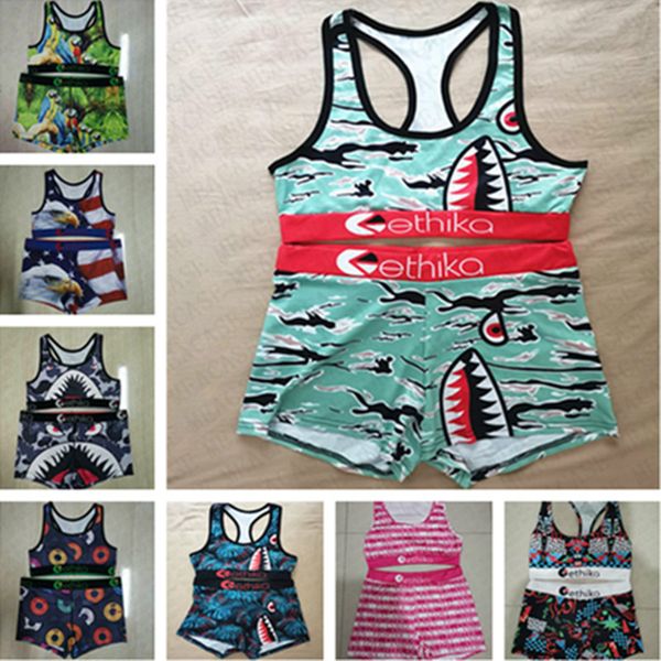 2020 designer swimsuit shark face women 2 piece swimwear brand cartoon crop tank vest bra + shorts bikini set swim bath beach sets d7801, White
2020 designer swimsuit shark face women 2 piece swimwear brand cartoon crop tank vest bra + shorts bikini set swim bath beach sets d7801, White