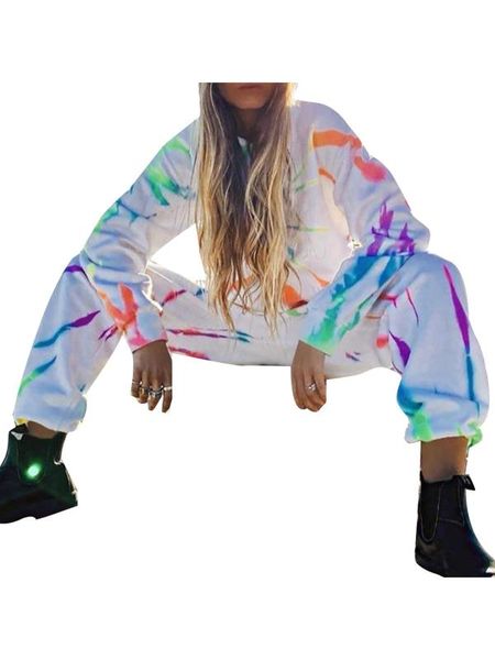 women's two-pieces sportswear spring fall fashion casual tie dye hooded sweatshirt harem pant set for females jogger plus size, Black;blue
women's two-pieces sportswear spring fall fashion casual tie dye hooded sweatshirt harem pant set for females jogger plus size, Black;blue