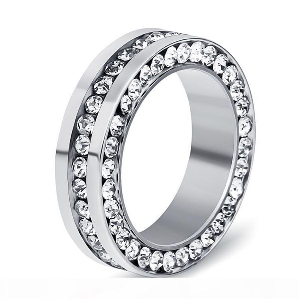 европа и моды алмазов кольцо из нержавеющей стали титана стали дамы алмазов производители кольцо рука ювелирных сша оптовой, Silver 
европа и моды алмазов кольцо из нержавеющей стали титана стали дамы алмазов производители кольцо рука ювелирных сша оптовой, Silver