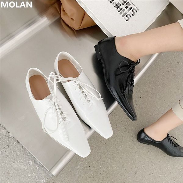 molan brand design 2020 autumn korean fashion good leather soft comfy bottom flats women shoes slip on loafers lace-up moccasin, Black
molan brand design 2020 autumn korean fashion good leather soft comfy bottom flats women shoes slip on loafers lace-up moccasin, Black